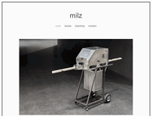 Tablet Screenshot of milz.it